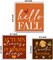 3 Pieces Fall Wood Signs Decor Autumn Wood Block Signs (polychrome)